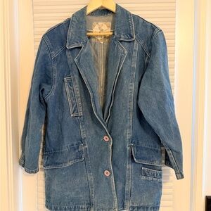 Vintage Jean Jacket / Blazer